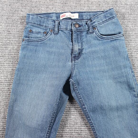 Levi’s 511 Slim Jeans Boys 14 Reg W27 L29 Blue Straight - Picture 3 of 9